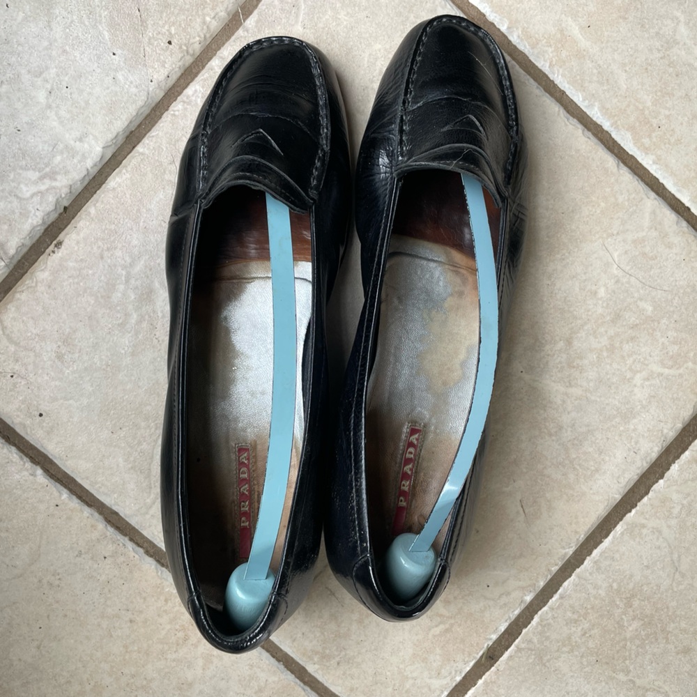 Women’s Prada Loafers. Vintage.
